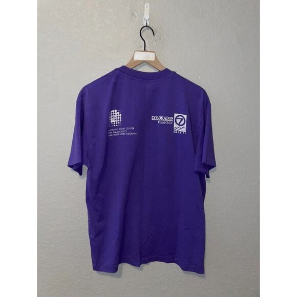 Vintage Childrens Miracle Network Shirt National Jewish Center Hot Air Balloon - Picture 8 of 12